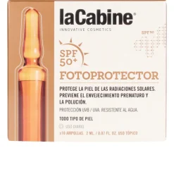 AMPOLLAS FOTOPROTECTOR SPF50+