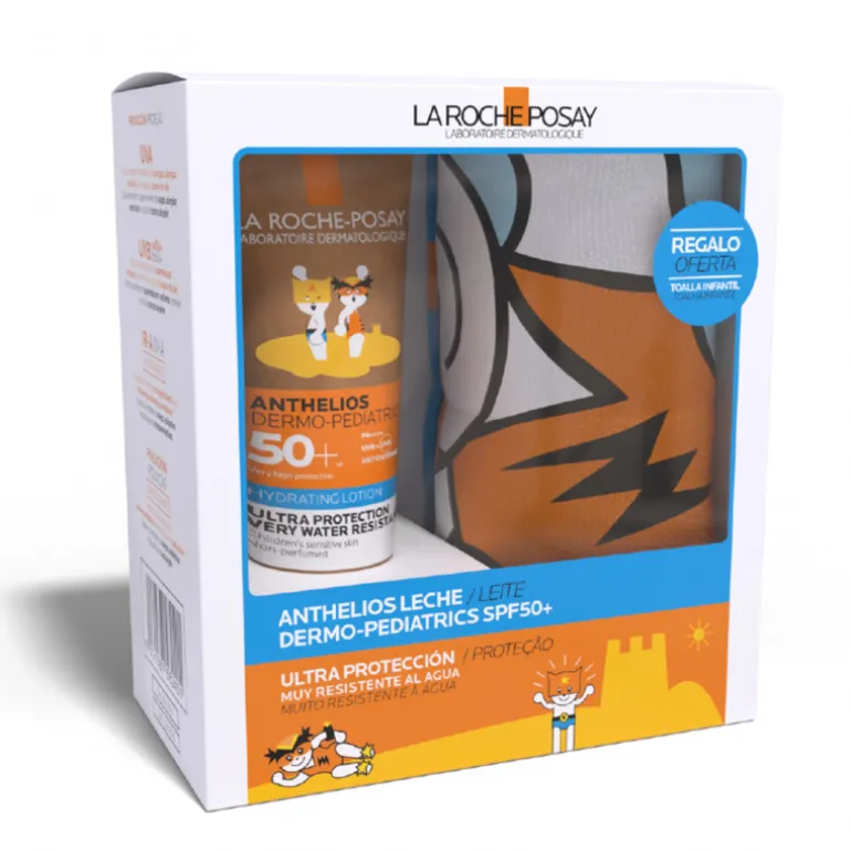 ANTHELIOS LECHE DERMOPEDIATRICS 250 ML + TOALLA DE REGALO