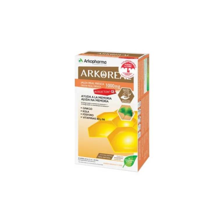 ARKOREAL JALEA REAL INTELECTUM QI 20 AMPOLLAS
