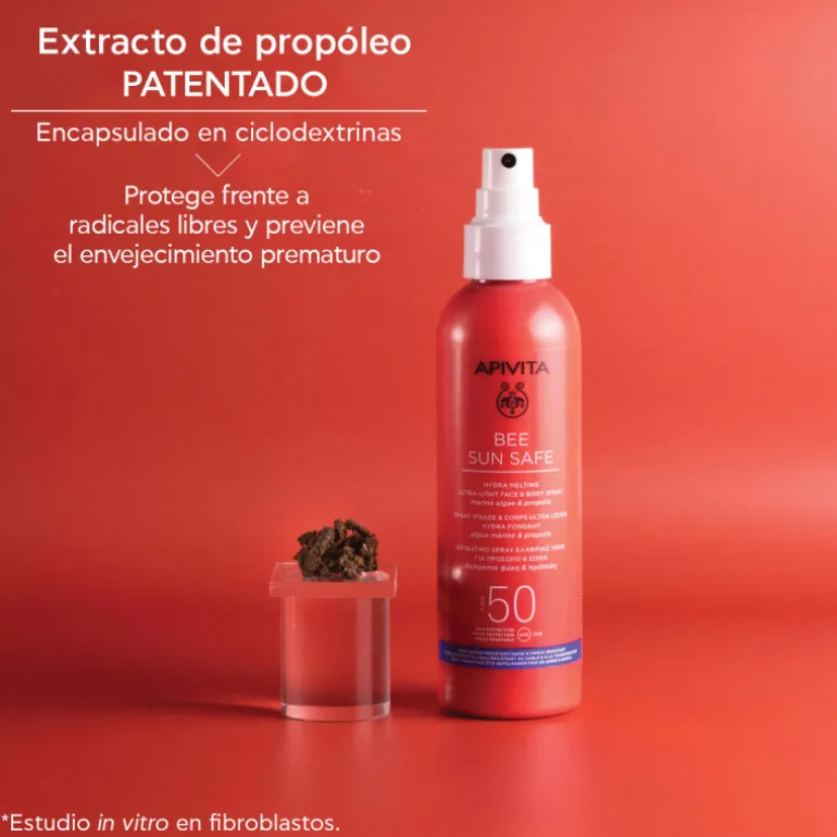 Bee Sun Safe Hydra Fresh Spray para Rostro y Cuerpo SPF 50