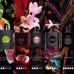 BLACK OPIUM EAU DE PARFUM OVER RED