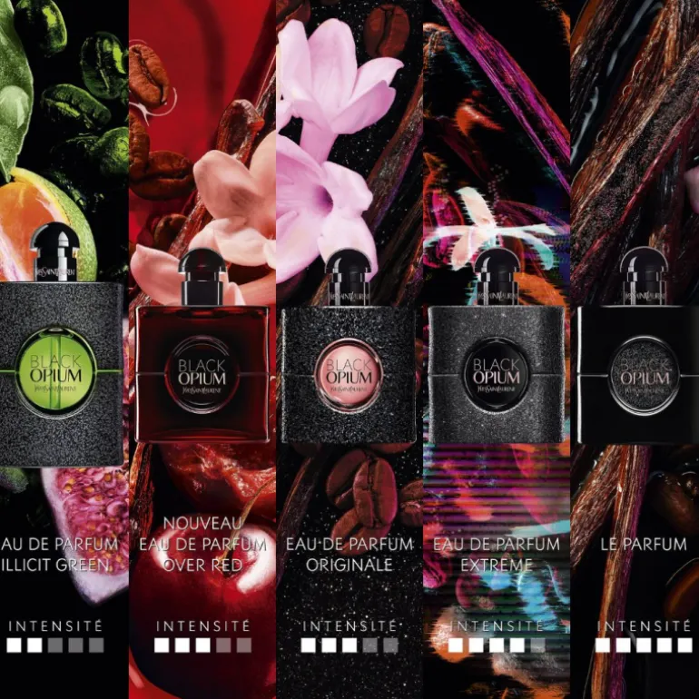 BLACK OPIUM EAU DE PARFUM OVER RED