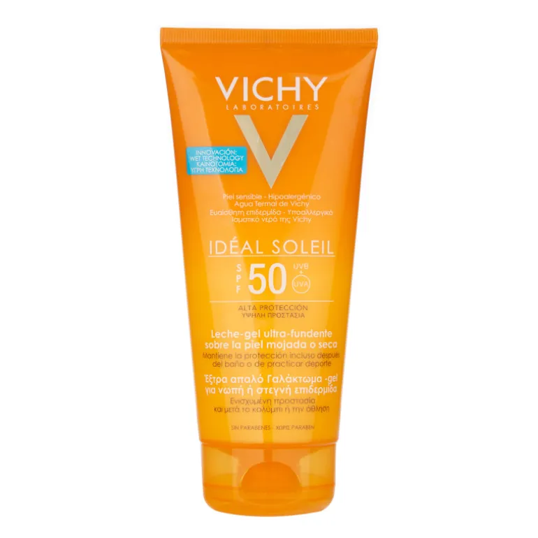 CAPITAL SOLEIL GEL LECHE PROTECTOR WET SKIN SPF 50