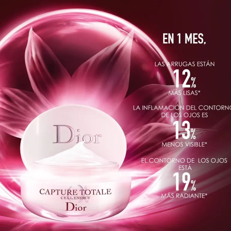 CAPTURE TOTALE C.E.L.L. ENERGYCrema contorno de ojos reafirmante y correctora de arrugas