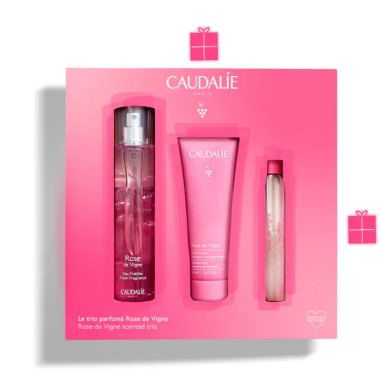 COFRE TRÍO PERFUMADO ROSE DE VIGNE