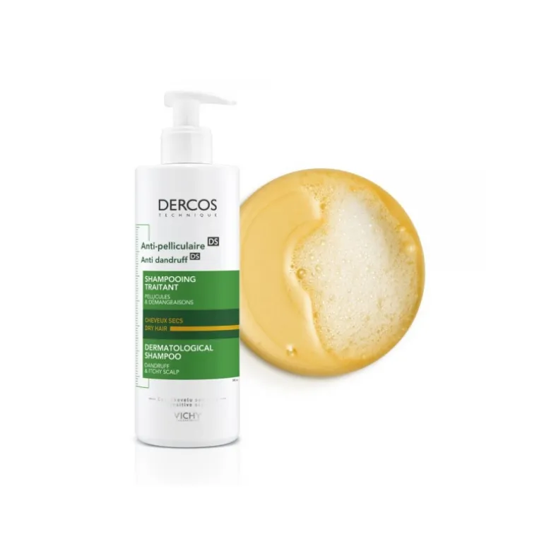 DERCOS CHAMPÚ ANTICASPA CABELLOS SECOS
