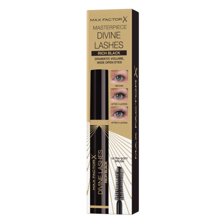 Divine Lashes Clean Rich Black