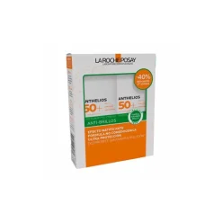 DUPLO ANTHELIOS GEL CREMA ANTI-BRILLOS SPF 50+ 2X50ML