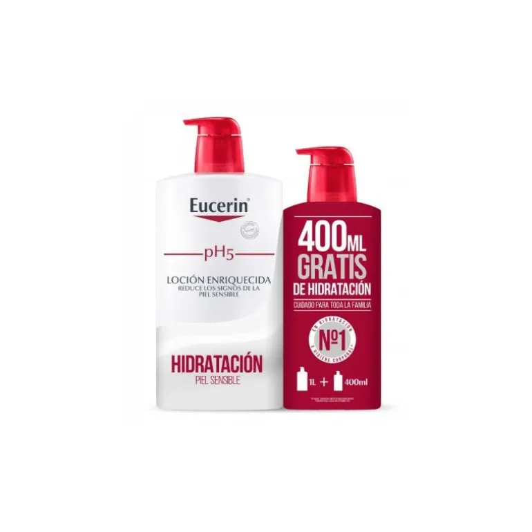 FAMILY PACK LOCION ENRIQUECIDA 1L + 400ML