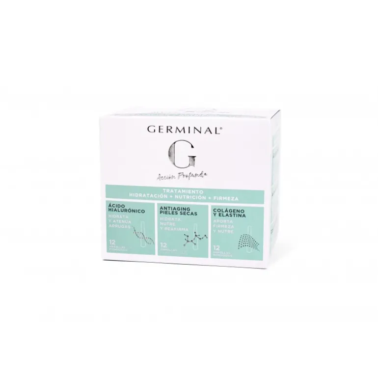 GERMINAL PACK HIDRATACIÓN NUTRICIÓN Y FIRMEZA 36 AMPOLLAS