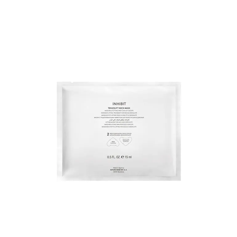 MASCARILLA LIFTING CUELLO Y ESCOTE INHIBIT TENSOLIFT NECK MASK 1 UNIDAD NATURA BISSÉ