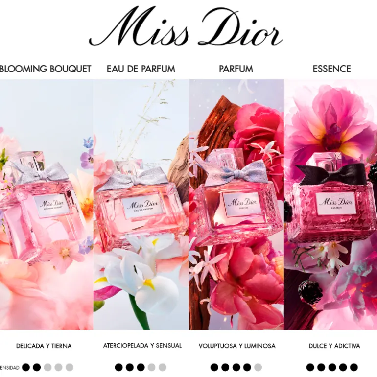 MISS DIOREAU DE PARFUM - notas florales y frescas - lazo couture
