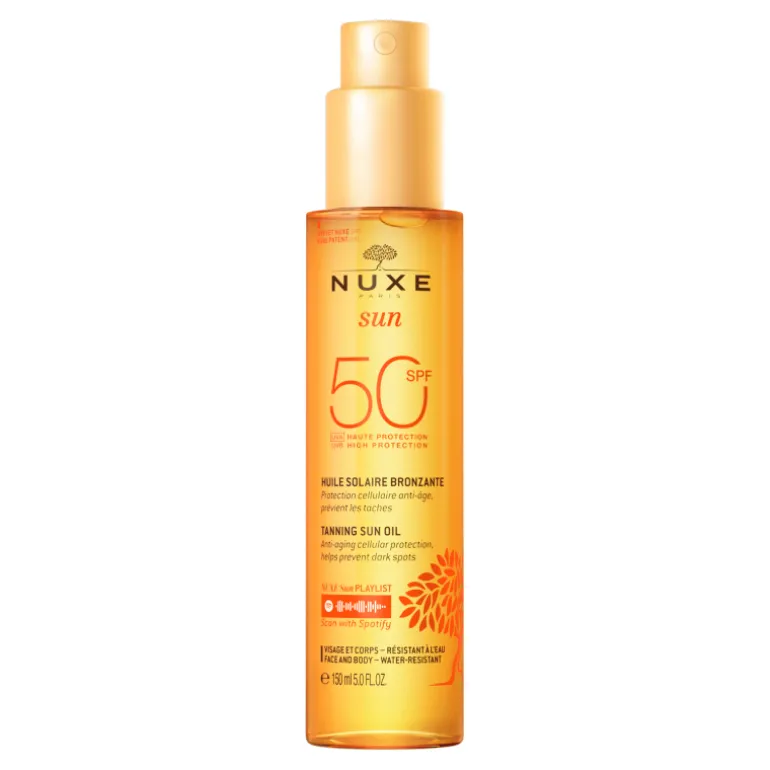 NUXE SUN 50 SPF HUILE SOLAIRE BRONZANTE
