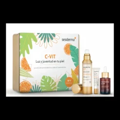 PACK C-VIT SUPERVIVIENTES : SERUM+ CONTORNO DE OJOS+FLUIDO RADIANCE