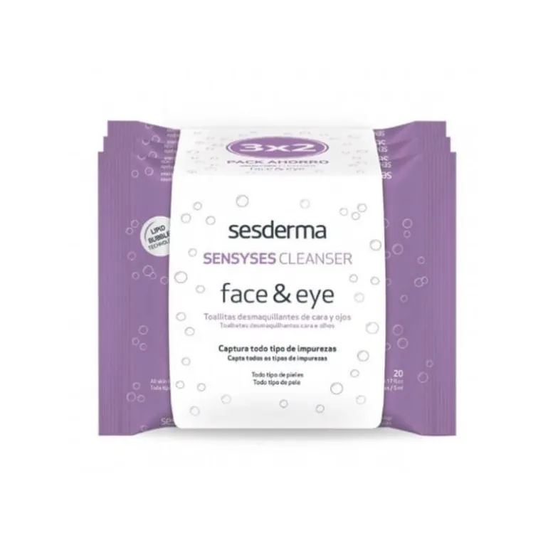 PACK 3X2 TOALLITAS SENSYSES FACE&EYES