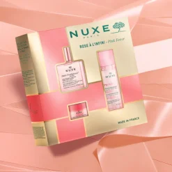 Set Huile Prodigieuse Florale + Very Rose Bálsamo Labios + Very Rose Agua Micelar