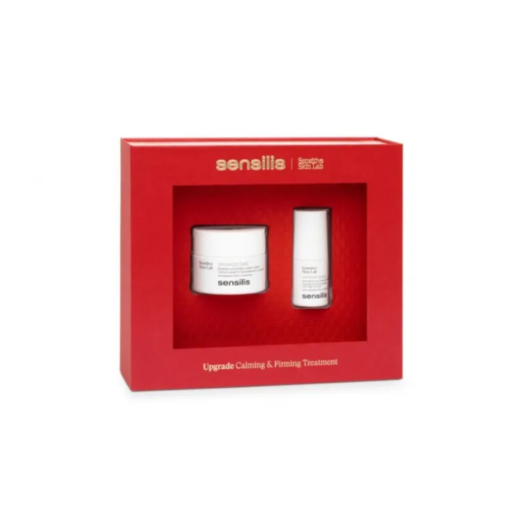 SET SENSILIS UPGRADE AR CREMA CALMANTE Y CONTORNO DE OJOS
