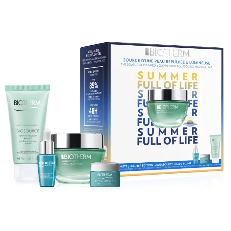 SET AQUASOURCE HYALU PLUMP RUTINA DE CUIDADO DE LA PIEL